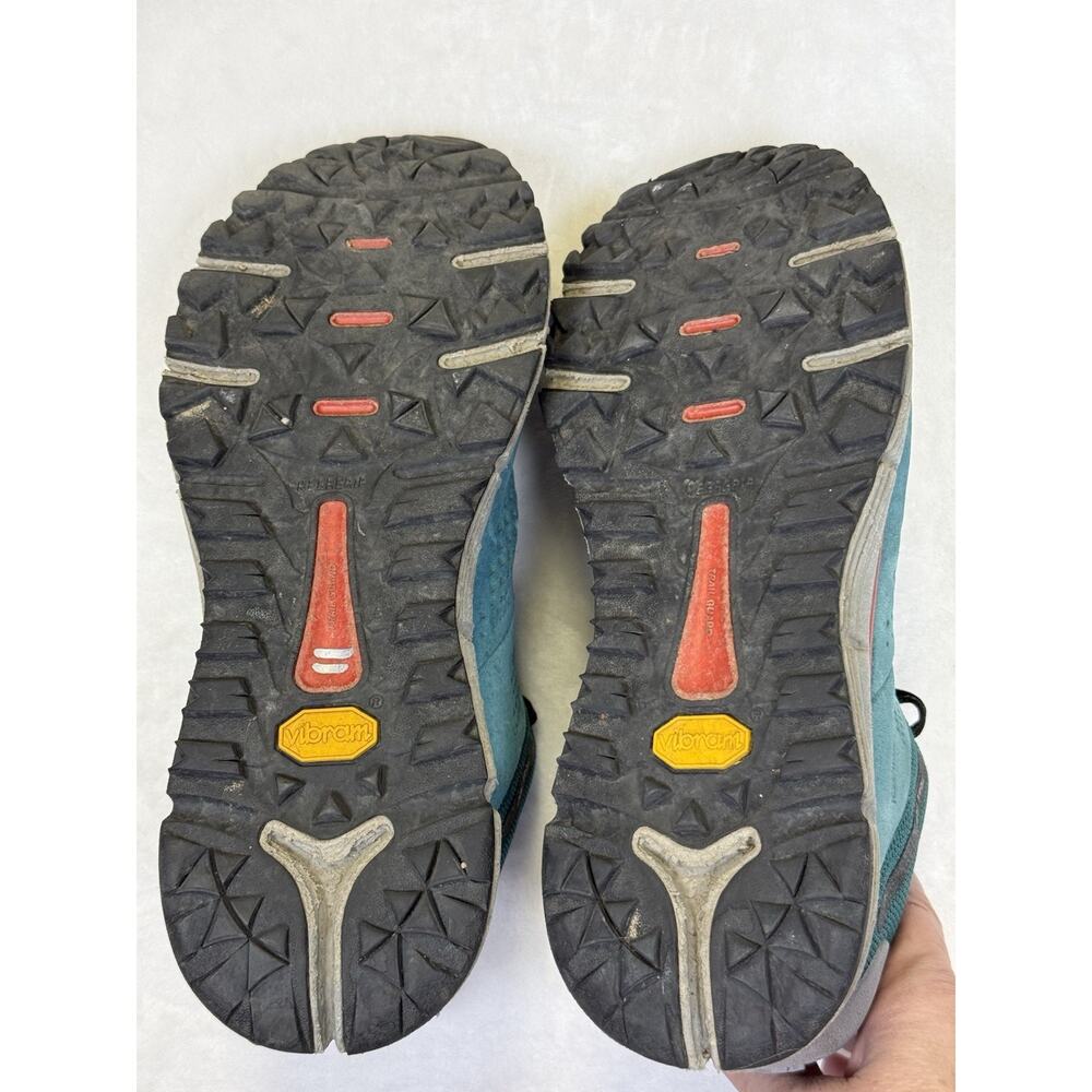 Danner GTX Hiking Shoes Women’s Sz 10 Trail 2650 Teal Blue Goretex Waterproof - Picture 8 of 9